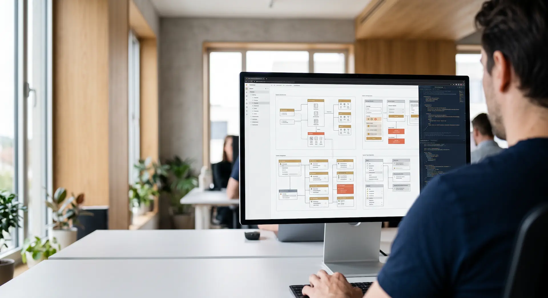 Desarrollo de soluciones tecnológicas a medida y arquitectura de sistemas para empresas.
